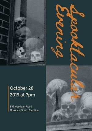 holiday, festival, celebration, Horror Night Halloween Poster Template