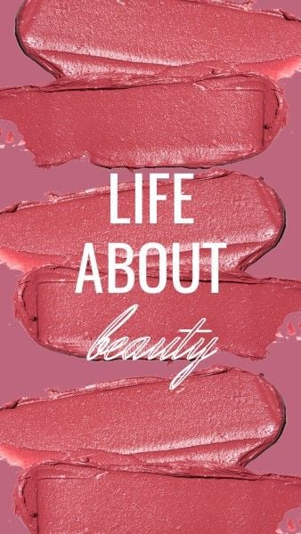 fashion, online, business, Pink Life About Beauty Instagram Story Template