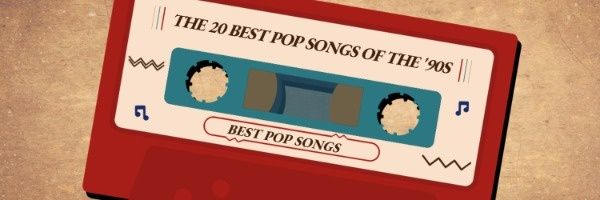 pop songs, pop, songs, Created by the Fotor team Twitter Cover Template