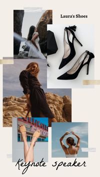 女式高跟鞋时尚鞋品牌营销 Instagram快拍
