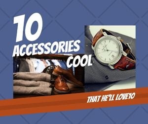 Cool Accessories Men Will Love Facebook Post