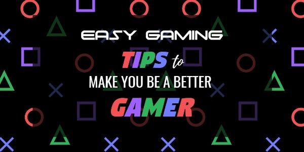 hack, guide, blogging, Gaming Tips For Every Gamer Twitter Post Template