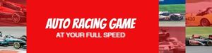 speed, race, studio, Auto Racing Game LinkedIn Background Template