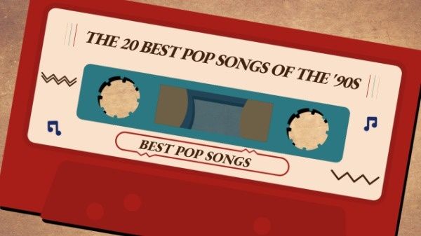Best Pop Song YouTube Channel Art Templatete Youtube Channel Art