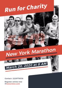 ニューヨークマラソン ポスター