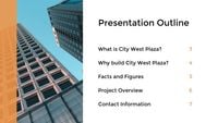 ppt, life, architecture, Yellow Business Project Presentation Template