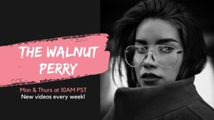 women, video, profile, Black And White Fashion Tips Channel Youtube Channel Art Template