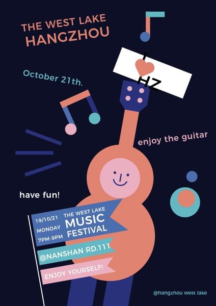 Music Festival Poster Poster