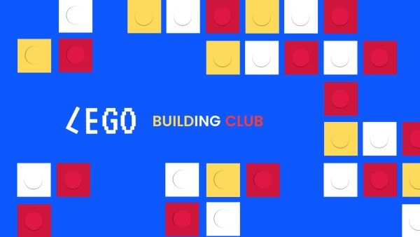 game, club, hobby, Blue Lego Youtube Cover Youtube Channel Art Template
