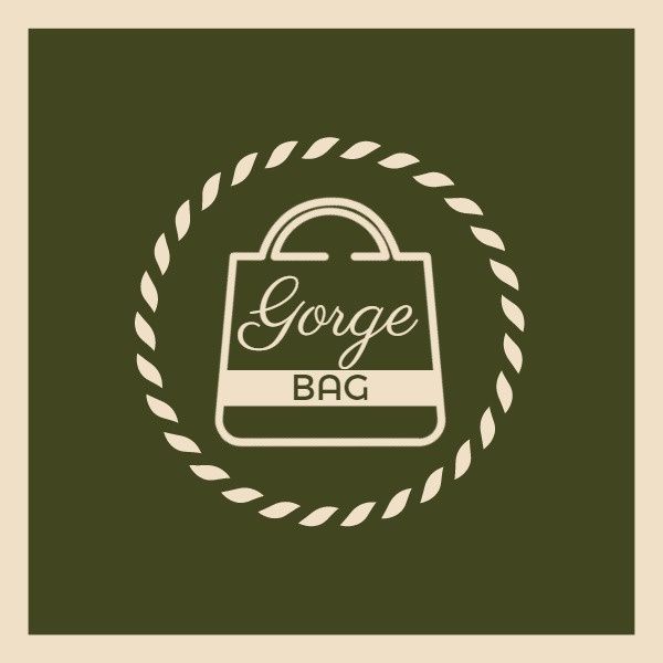 shop, shopping, sale, Brown Store Bag Logo Logo Template