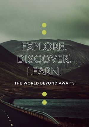 Discover The World Poster
