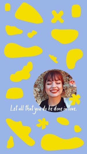 fun, smile, cool, Love Should Be Sweet  Instagram Story Template