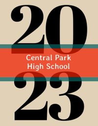 central, high school, student, Classic Yearbook Template