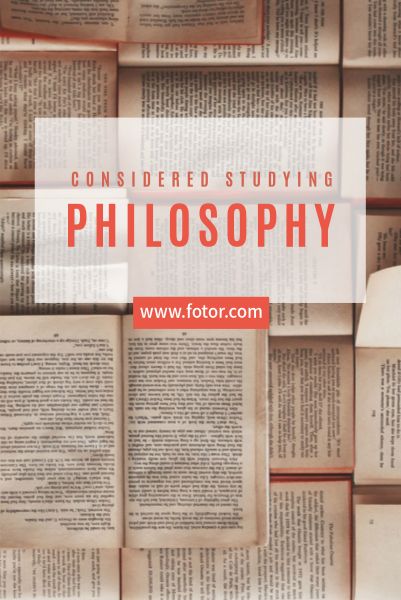 Philosophy Pinterest Post