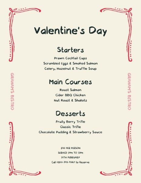 dinner, cuisine, dishes, Pink Valentine Food Special Offer Sale Menu Template