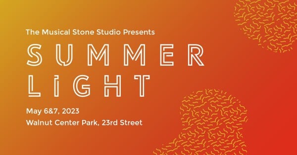 Orange Summer Light Music Festival Facebook Event Cover Facebook Event Cover