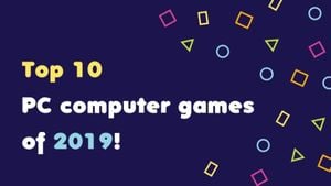 トップ10 PCコンピュータゲーム YouTubeサムネイル