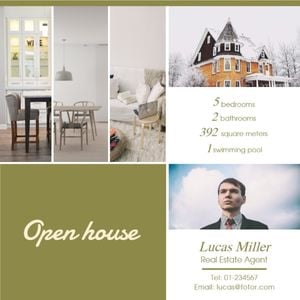 Open House Sales Instagram Post