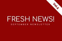 email, breaking news, background, Fresh News Newsletter Header Blog Title Template