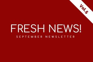 Fresh News Newsletter Header Blog Title