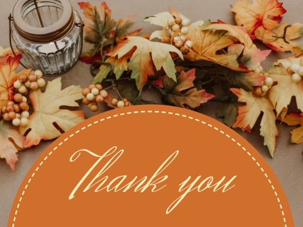 thankful, leaf, autumn, Yellow Thanksgiving Card Template