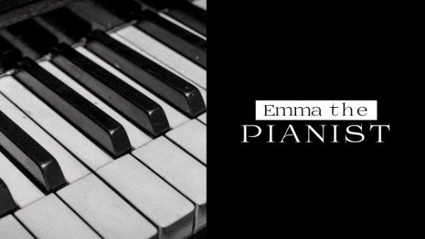 pianist, class, artistic, Piano Tutorial Youtube Channel Art Template