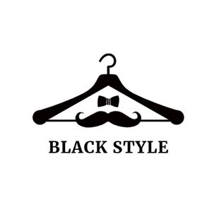 Black And White Man Fashion Store ETSY Shop Icon