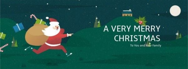 插图圣诞快乐 Facebook封面