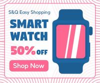 Smart Watch Online Sale Banner Ads Medium Rectangle