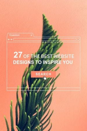 designs, website window, page, Website Design To Inspired You Pinterest Post Template