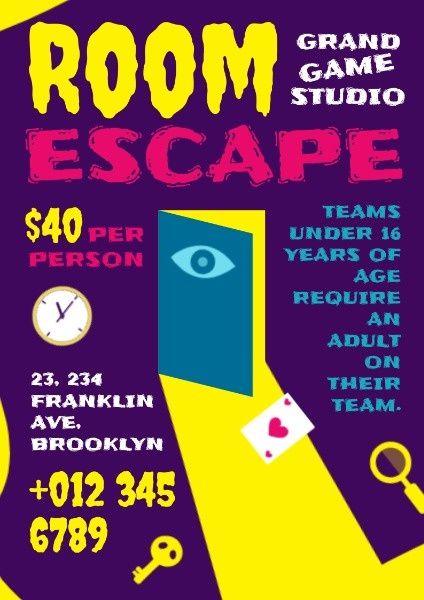 Room Escape Poster