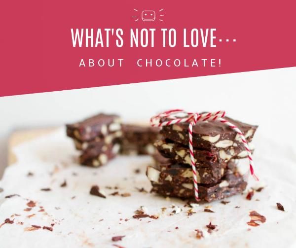chocolate, biscuits, yummy, Dessert Photo Food Presentation Facebook Post Template
