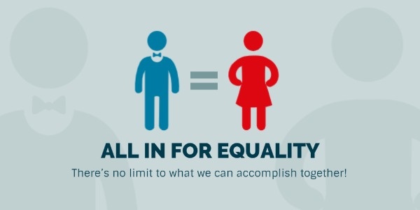 All In For Equality  Twitter Post