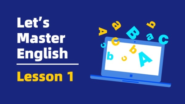 Master English Lesson Cover Youtube Thumbnail
