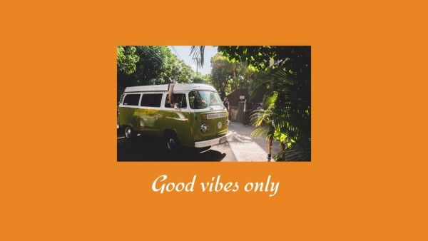 vacation, journey, tour, Orange Travel Car Desktop Wallpaper Template