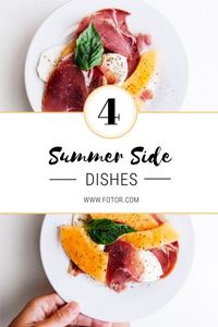 grahic, blogger, website, Side Dishes Blog Graphic Template