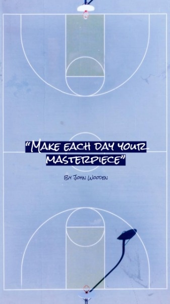 バスケットボールのインスピレーションの引用 スマホ壁紙