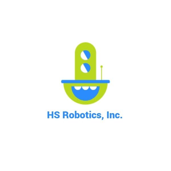 卡通机器人标志 Logo