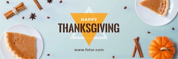 thanksgiving, festival, holiday, Thanks Giving Twitter Cover Template