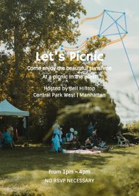 gathering, summer picnic, have a picnic, Spring Park Picnic Invitation Template