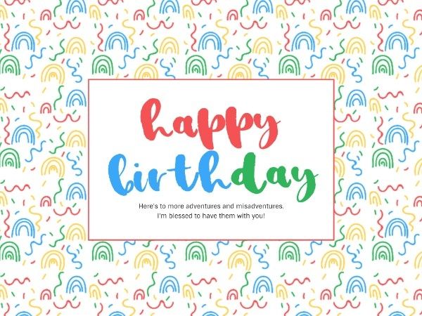 happy birthday, greeting, wishing, Lovely Birthday Card Template