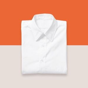 Beige And Orange Simple Shirt Product Photo