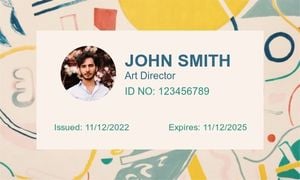 id card, art, work, Advertising Design Company Business Card Template