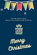 party, xmas, festival, Gift merry christmas Pinterest Post Template