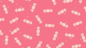 surgar, life, lifestyle, Pink Sweet Candy Zoom Background Template