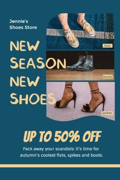 shoes, fashion, beauty, Fall Season Shoe Sales Pinterest Post Template
