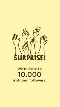 イエローサプライズブランディングポスト Instagram Story