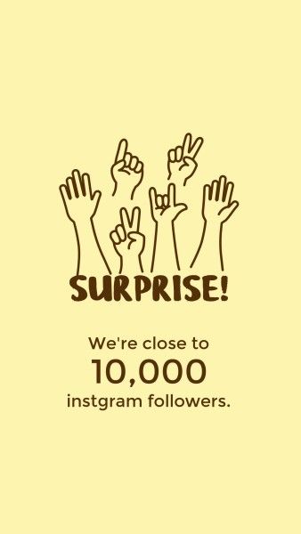 coffee, cafe, drink, Yellow Surprise Branding Post Instagram Story Template
