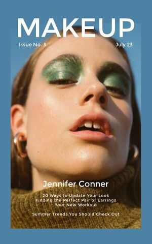 fashion, cosmetics, life, Magazine Cover Book Cover Template