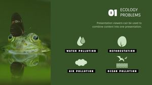 business, life, ppt, Environmental Protection Presentation Template